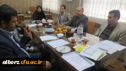 برگزاری سومین جلسه شورای مدیریت استانی پردیسهای استان البرز 3