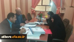 بازدید مدیر کل نظارت، ارزیابی سازمان مرکزی  از پردیس حکیم فردوسی 2