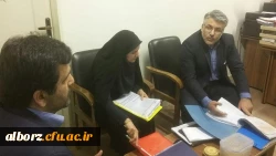 بازدید مدیر کل نظارت ارزیابی سازمان مرکزی از پردیس امیر کبیر 2