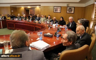 شرکت دکتر صالحی در نشست علمی فرهنگستان زبان وادبیات فارسی