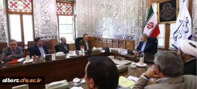 گزارش تصویری دیدار هیات رییسه دانشگاه فرهنگیان با رییس مجلس شورای اسلامی