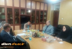 بازدید جناب آقای صفری مدیر کل خدمات آموزشی دانشگاه فرهنگیان از جلسات امتحانات
 2