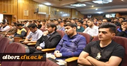 برگزاری همایش اثرات خشک سالی در ایران و راه کارهای مدیریت آن در پردیس حکیم فردوسی 3