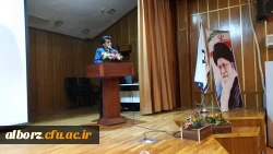 حضور صمیمی دکتر خنیفر سرپرست محترم دانشگاه فرهنگیان در پردیس حکیم فردوسی البرز
 2