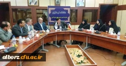 حضور صمیمی دکتر خنیفر سرپرست محترم دانشگاه فرهنگیان در پردیس حکیم فردوسی البرز
 11