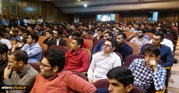 حضور صمیمی دکتر خنیفر سرپرست محترم دانشگاه فرهنگیان در پردیس حکیم فردوسی البرز
 2