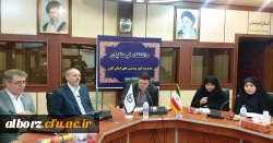 حضور صمیمی دکتر خنیفر سرپرست محترم دانشگاه فرهنگیان در پردیس حکیم فردوسی البرز
 7