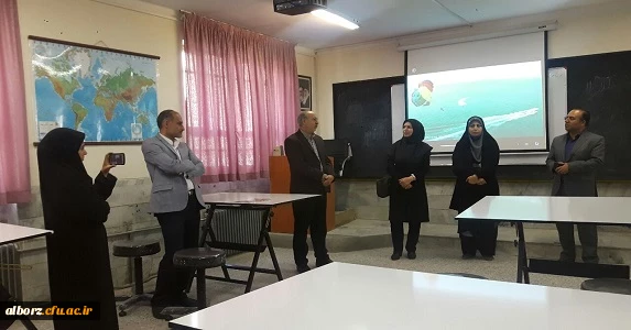 حضور سرپرست مدیریت پردیس های استانی در افتتاح کارگاه جغرافیا 3