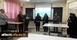 حضور سرپرست مدیریت پردیس های استانی در افتتاح کارگاه جغرافیا 5