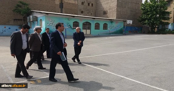 بازدید کارشناسان سازمان مرکزی از پروژه سرای دانشجویی پردیس امیرکبیر 3