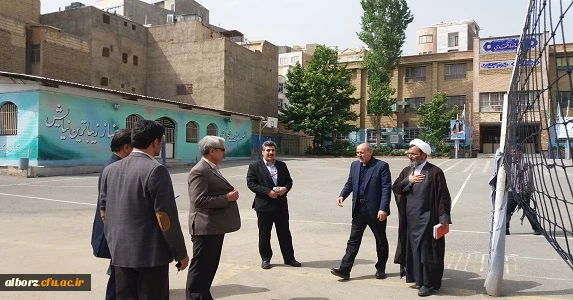 بازدید کارشناسان سازمان مرکزی از پروژه سرای دانشجویی پردیس امیرکبیر 5