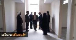بازدید کارشناسان سازمان مرکزی از پروژه سرای دانشجویی پردیس امیرکبیر 6