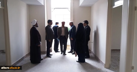 بازدید کارشناسان سازمان مرکزی از پروژه سرای دانشجویی پردیس امیرکبیر 6