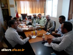 شرکت در جلسه اتاق فکر شهرستان فردیس 2