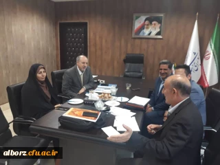 نشست مسئولان دانشگاه فرهنگیان البرز  با سردار اکبریان نماینده مجلس کرج، اشتهارد، فردیس و آسارا