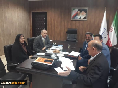 نشست مسئولان دانشگاه فرهنگیان البرز  با سردار اکبریان نماینده مجلس کرج، اشتهارد، فردیس و آسارا