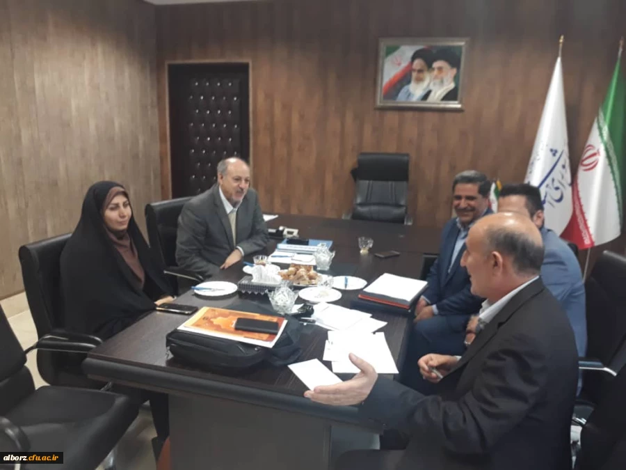 نشست مسئولان دانشگاه فرهنگیان البرز  با سردار اکبریان نماینده مجلس کرج، اشتهارد، فردیس و آسارا 2