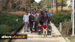 بازدید علمی از سازمان جغرافیایی، باغ موزه دفاع مقدس و پل طبیعت برگزار شد

 3