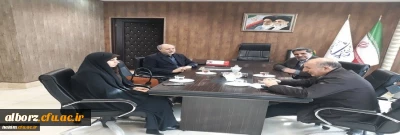 دیدار مسئولان دانشگاه با نماینده محترم مردم کرج در مجلس شورای اسلامی