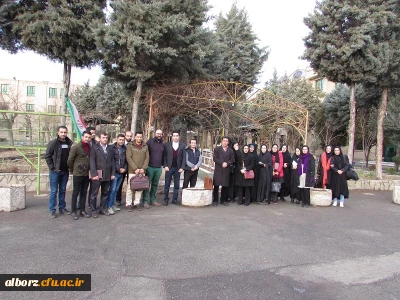 مهارت آموزان رشته جغرافیا  پردیس حکیم فردوسی از مناطق جغرافیایی شهرستان ملارد بازدید کردند.