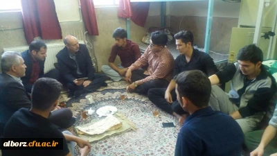 نشست صمیمی دکتر صالحی با دانشجویان مناطق سیل زده استان گلستان