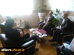 دیدار با رئیس ناحیه 3 آموزش و پرورش کرج
 3