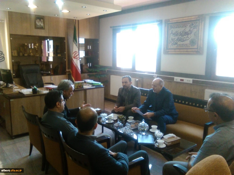 جلسه مشترک دانشگاه فرهنگیان با اداره کل نوسازی مدارس استان البرز 2