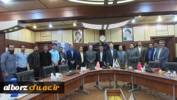 با حضور دکتر انصاری راد معاونت دانشجویی دانشگاه فرهنگیان 6