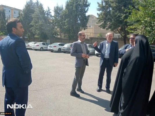 بازدید معاون محترم دانشجویی دانشگاه فرهنگیان از پردیس امیرکبیر 2