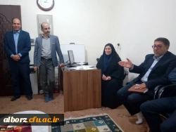 بازدید معاون محترم دانشجویی دانشگاه فرهنگیان از پردیس امیرکبیر 5