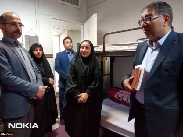 بازدید معاون محترم دانشجویی دانشگاه فرهنگیان از پردیس امیرکبیر 6