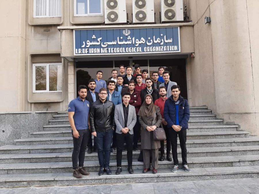 بازدید علمی از سازمان هواشناسی
 2
