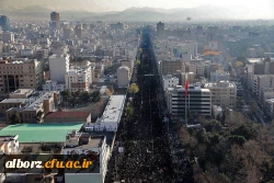 پردیس­های دانشگاه فرهنگیان استان البرز در مراسم باشکوه تشیع پیکر مطهر سردار دلها سپهبد شهید، حاج قاسم سلیمانی شرکت کردند

 5