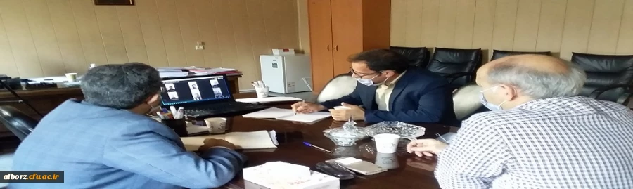 برگزاری اولین جلسه مجازی دبیران کانون ها و انجمن­های پردیس حکیم فردوسی با مسئولان
 2