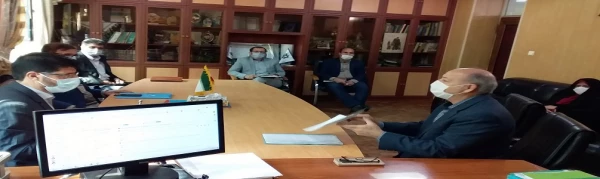 بازدید جناب آقای قدیم­ خانی نماینده وزارت آموزش و پرورش از فرآیند مصاحبه پذیرفته­ شدگان آزمون سراسری دانشگاه فرهنگیان سال 1399  2