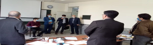 بازدید جناب آقای قدیم­ خانی نماینده وزارت آموزش و پرورش از فرآیند مصاحبه پذیرفته­ شدگان آزمون سراسری دانشگاه فرهنگیان سال 1399  5