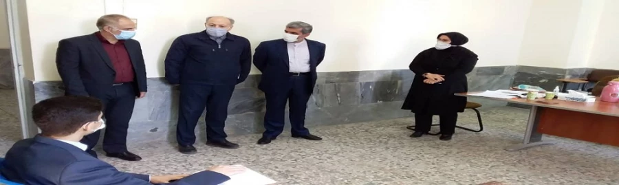 بازدید دکتر قاسمی، مدیرکل آموزش و پرورش استان البرز، از روند مصاحبه پذیرفته شدگان آزمون سراسری  4