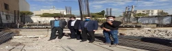 بازدید کارشناسان دفتر فنی سازمان مرکزی دانشگاه فرهنگیان از روند ساخت پروژه ساختمان اداری -آموزشی پردیس حکیم فردوسی البرز 2