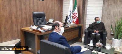 دیدار سرپرست مدیریت امور پردیس های استان و هیات همراه با نماینده شهر کرج ،فردیس،اشتهارد و آسارا در مجلس شورای اسلامی