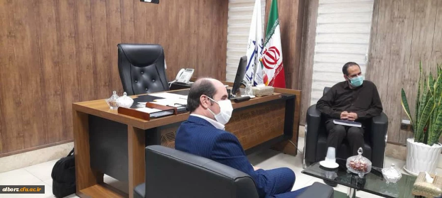 دیدار سرپرست مدیریت امور پردیس های استان و هیات همراه با نماینده شهر کرج ،فردیس،اشتهارد و آسارا در مجلس شورای اسلامی 2