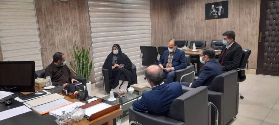 دیدار سرپرست مدیریت امور پردیس های استان و هیات همراه با نماینده شهر کرج ،فردیس،اشتهارد و آسارا در مجلس شورای اسلامی 3