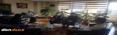 دیدار مدیر استانی دانشگاه فرهنگیان البرز با مدیر کل سازمان برنامه و بودجه استان البرز
