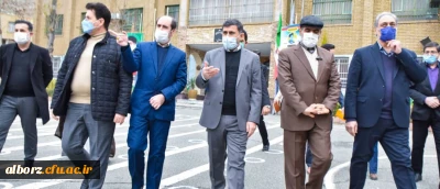 بازدید استاندار البرز از دانشگاه فرهنگیان پردیس امیرکبیر