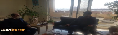 دیدار سرپرست امور پردیس های دانشگاه فرهنگیان البرز با مدیر کل راه و شهر سازی استان البرز
