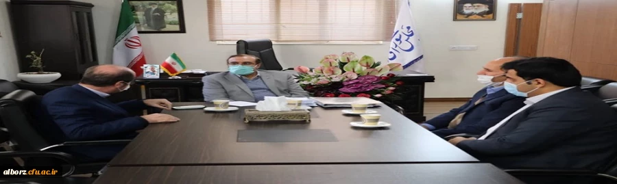 دیدار سرپرست امور پردیس های دانشگاه فرهنگیان البرز با نماینده طالقان، نظرآباد و ساوجبلاغ در مجلس یازدهم شورای اسلامی
 2