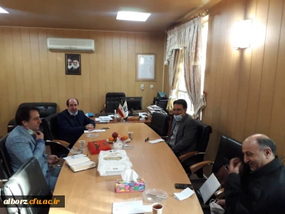 برگزاری جلسه مشترک نمایندگان منتخب کانون در شرف تاسیس پیشکسوتان دانشگاه فرهنگیان البرز با مدیر محترم امور پردیس های دانشگاه فرهنگیان استان البرز