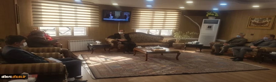 نشست سرپرست مدیریت امور پردیس های استان با فرماندار شهرستان فردیس
 2