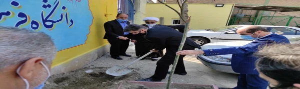 کاشت نهال به مناسبت هفته منابع طبیعی
 2