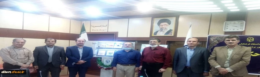 برگزاری مراسم رونمایی از کتاب اعضاء هیأت علمی دانشگاه فرهنگیان استان البرز
 2