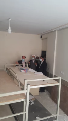 بازدید حجت الاسلام و المسلمین حاج آقا تقوی  از پردیس حکیم فردوسی استان البرز 5